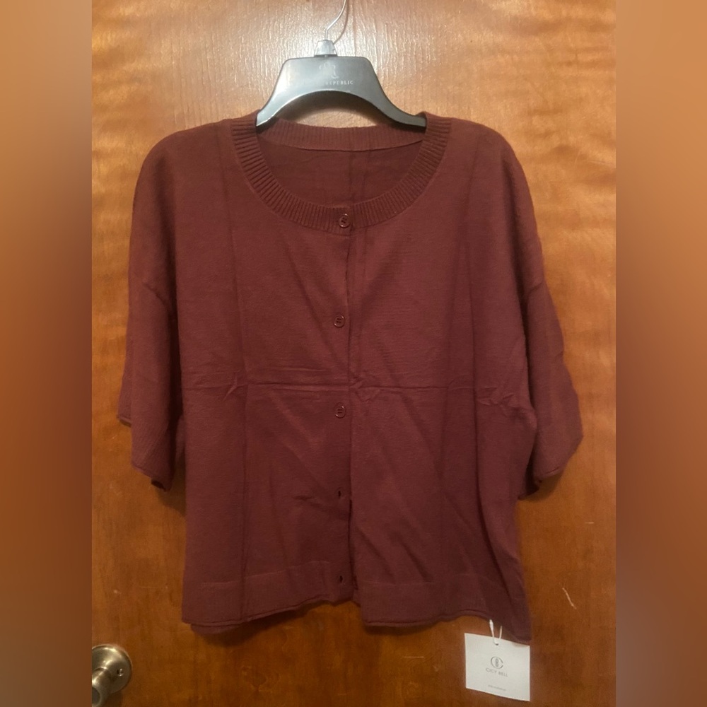 NWT Light Weight Brown Cardigan